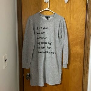 Forever 21 “I love you” tunic